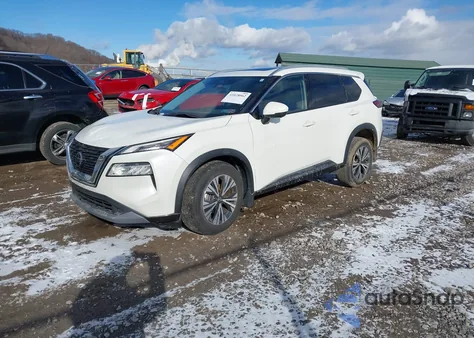 2021 Nissan Rogue Sv Intelligent Awd from USA, damaged, VIN 5N1AT3BB7MC822063